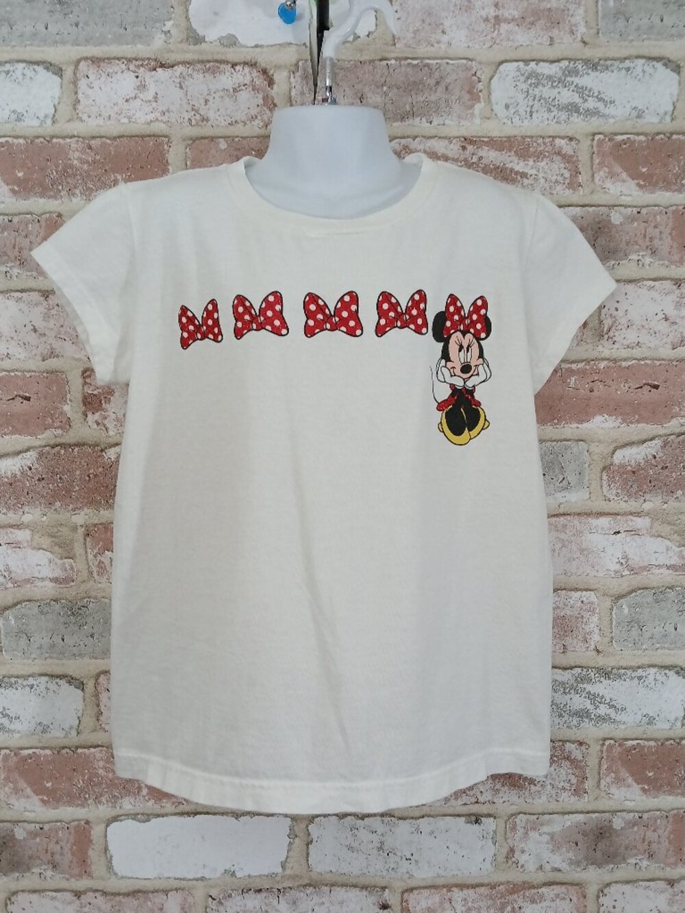 Disney Minnie Mouse Short Sleeve Tee - Child Youth Size 10 / 12